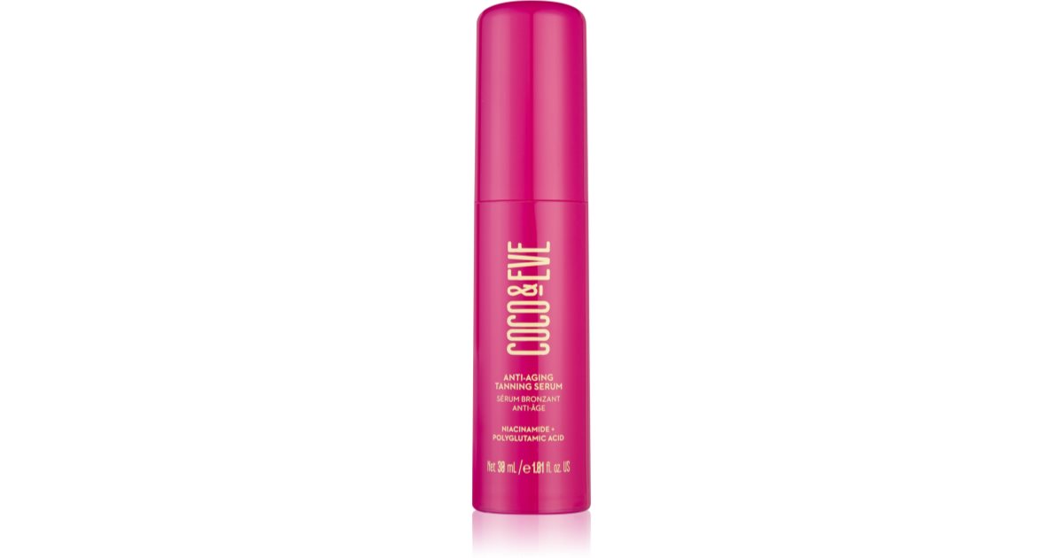 Coco &amp; Eve Sunny Honey Anti-Aging Tanning Ansiktsserum 30 ml