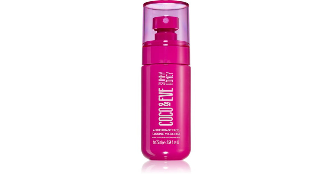 Coco &amp; Eve Sunny Honey Antioxidant Micromist Facial Tanning 75 ml