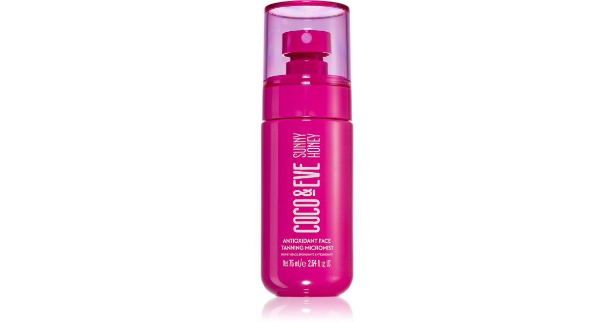 Coco &amp; Eve Sunny Honey Antioxidant Micromist Facial Tanning 75 ml