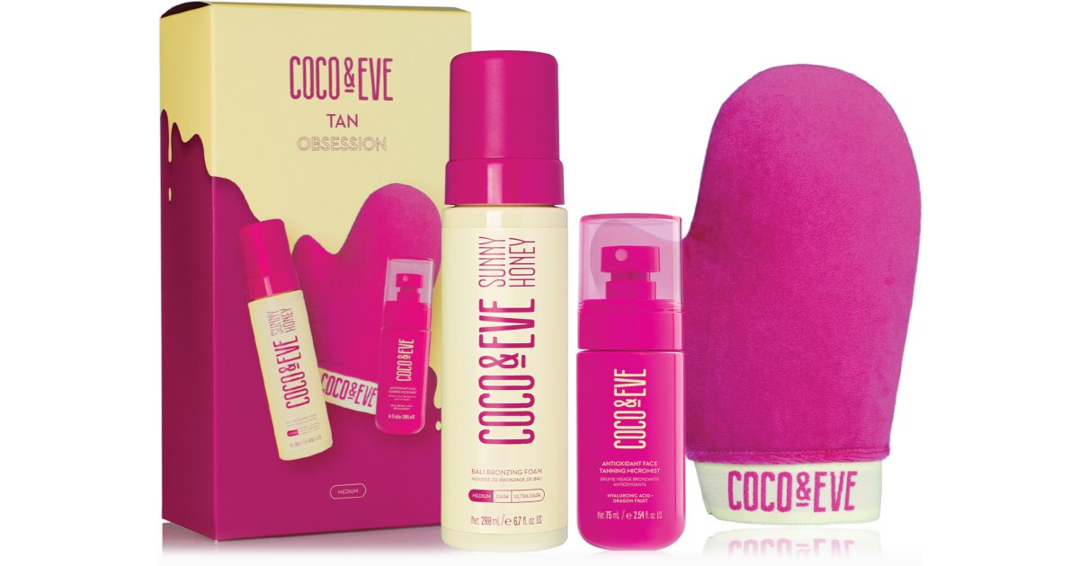 Coco &amp; Eve Sunny Honey Obsession set para un bronceado perfecto 1ud