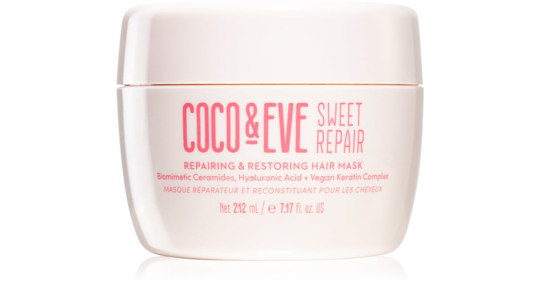 Coco &amp; Eve Sød reparation maschera intens for stærkere og mere skinnende hår 212 ml