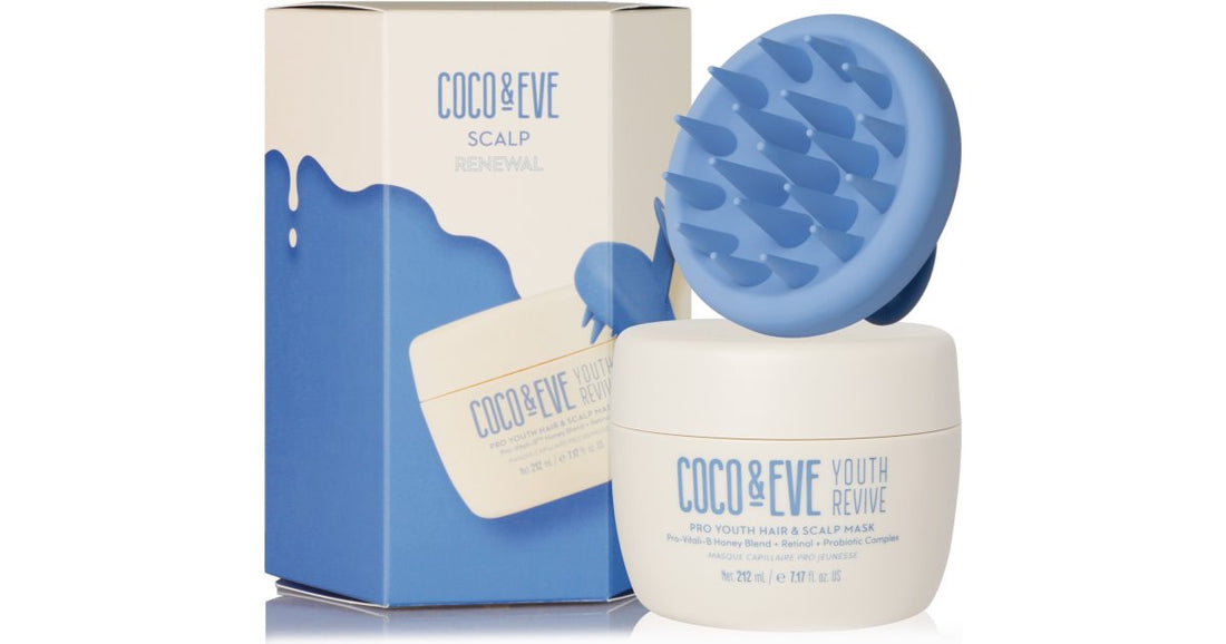 Coco &amp; Eve Youth Revive Scalp Renewal sett (til hodebunnen) 1 stk