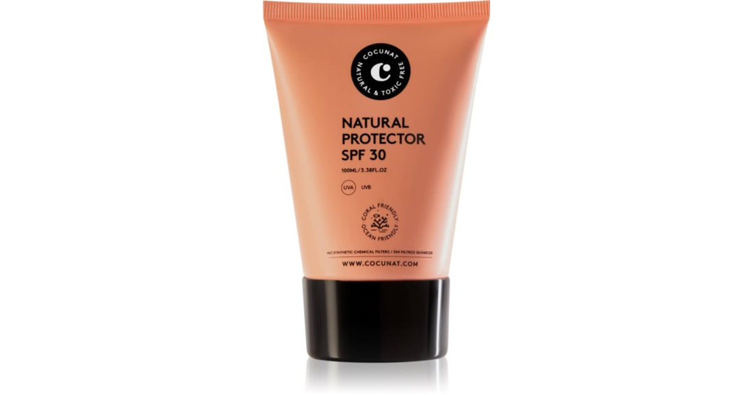 Cocunat Крем для загара для тела Natural Protector SPF 30 100 мл