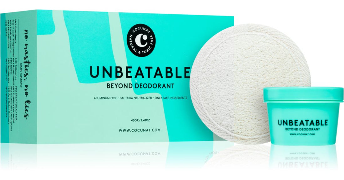 Cocunat Unbeatable deodorante in crema senza sali di alluminio 40 g