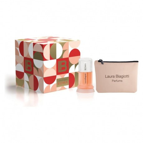 Laura Biagiotti Roma Edt 50 Ml Coffret + Mini Pochette