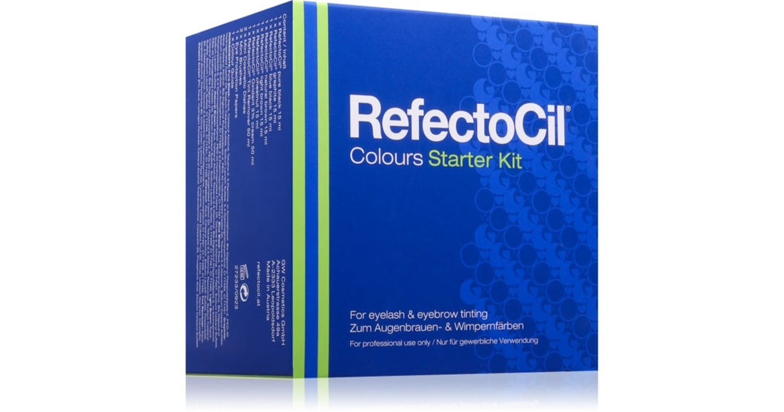 RefectoCil Colours Starter Kit per ciglia e sopracciglia