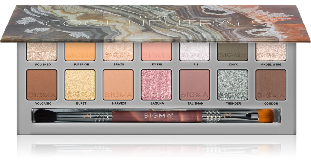 Sigma Beauty Cool Neutrals Palette Oogschaduw — Palette Oogschaduw