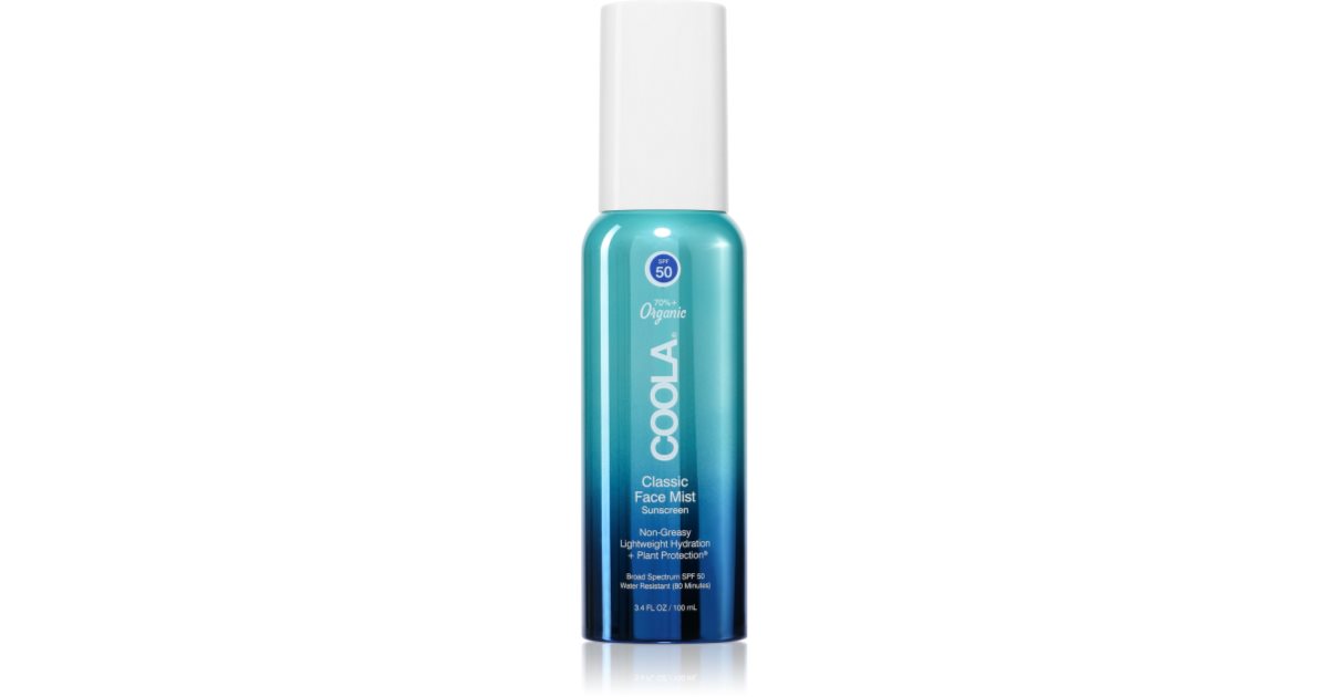 Coola Classic spray do opalania twarzy SPF 50 100 ml