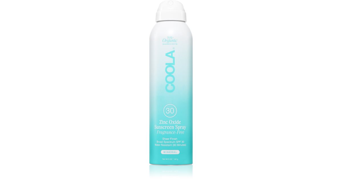 Σπρέι μαυρίσματος Coola Fragrance Free SPF 30 142 ml