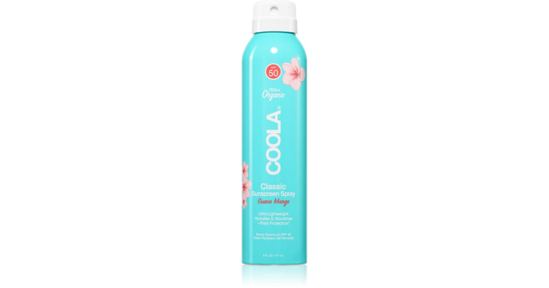 Coola Guava Mango ספריי שיזוף SPF 50 177 מ&quot;ל