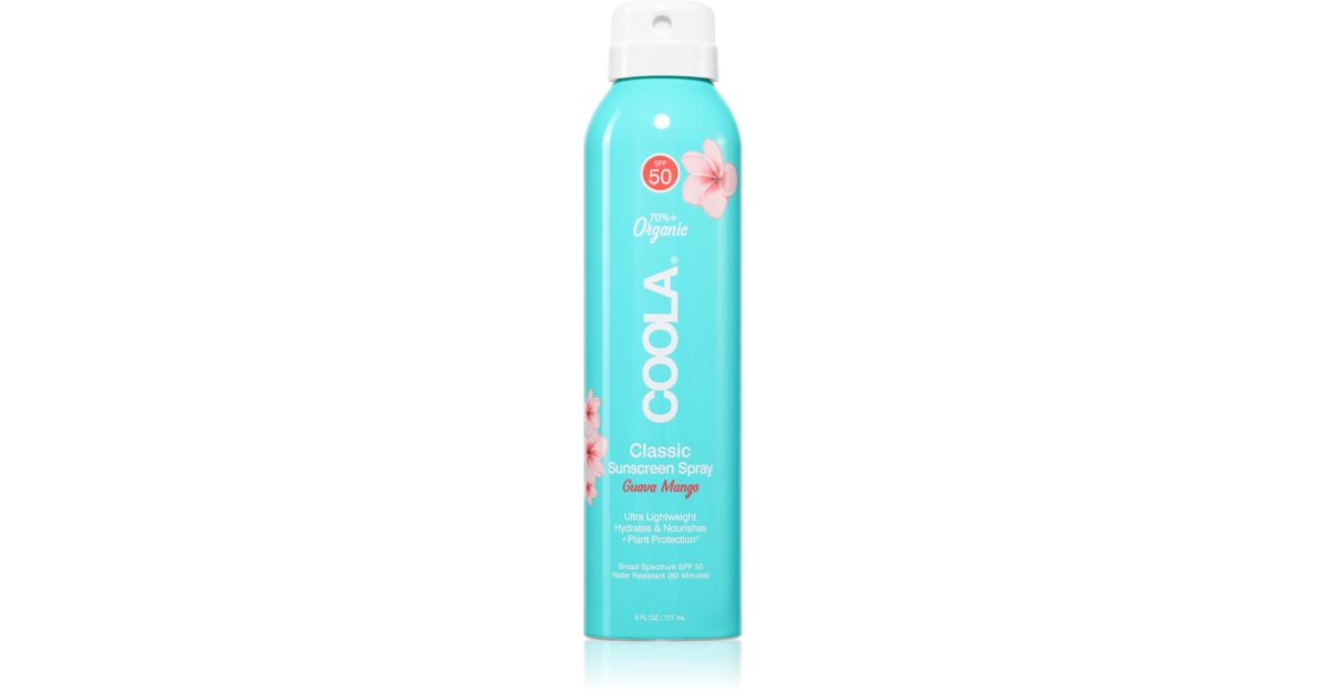 Σπρέι μαυρίσματος Coola Guava Mango SPF 50 177 ml