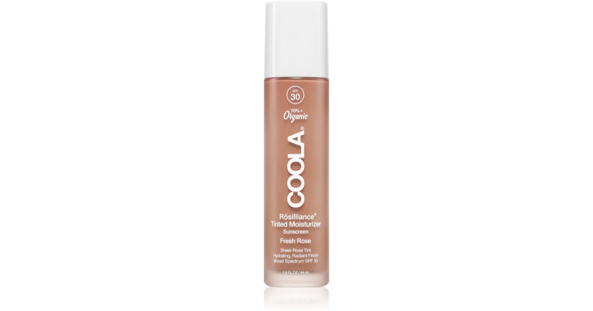 Coola Rōsilliance tonifiërende vochtinbrengende crème SPF 30 kleur Goud 44 ml