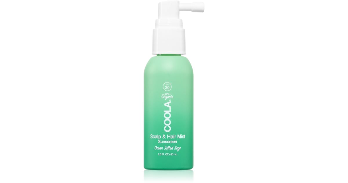 Coola Nebbia crema bronceadora para cabello y cuero cabelludo SPF 30 60 ml