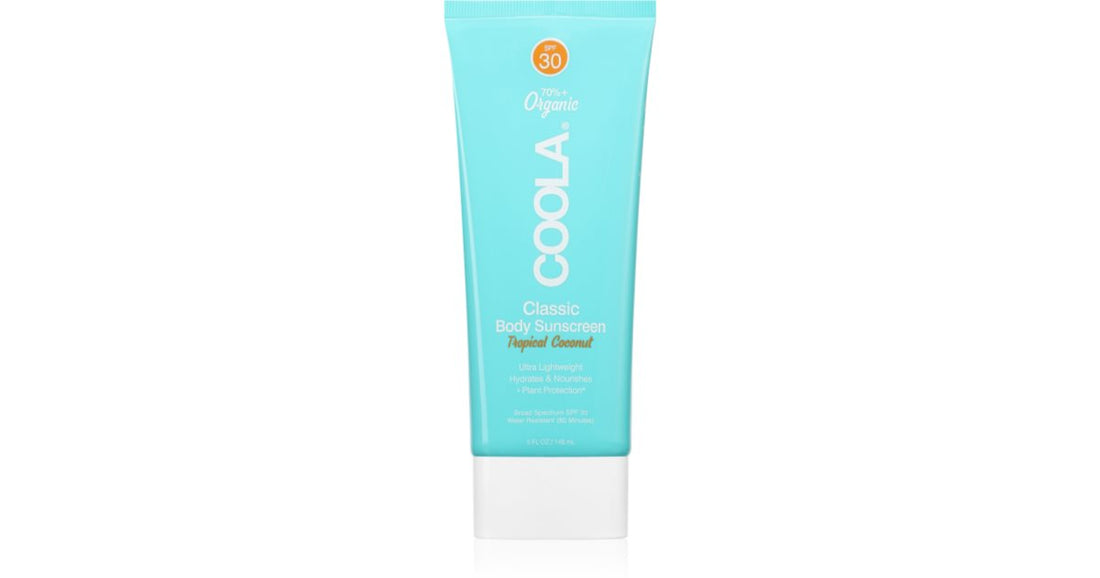 Coola Crème bronzante pour le corps à la noix de coco tropicale SPF 30 148 ml