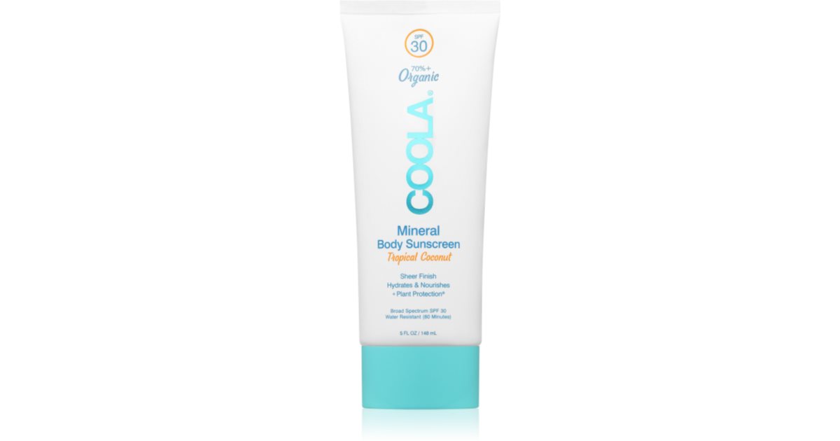 Coola Tropical Coconut crema abbronzante SPF 30 148 ml