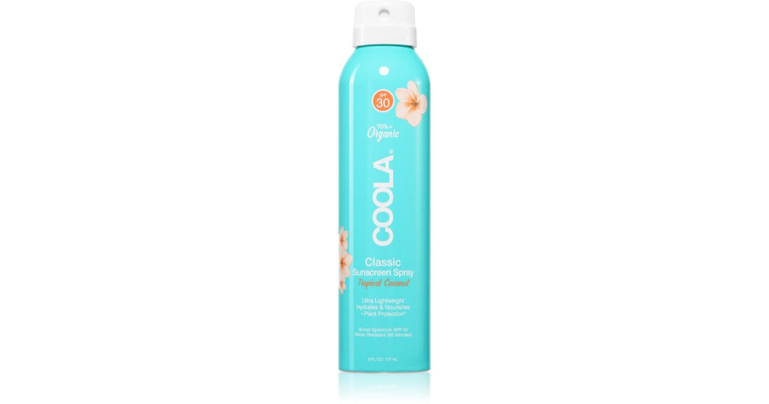 Coola Spray bronzant à la noix de coco tropicale SPF 30 177 ml