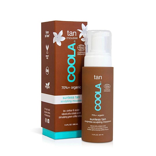 Coola Mousse modeladora para bronceado gradual 200ml