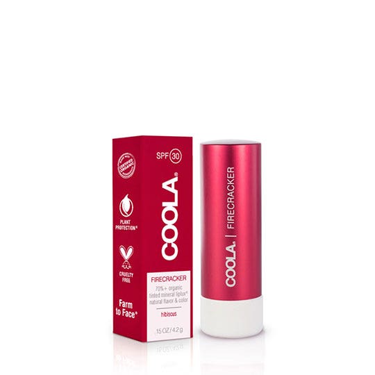 Coola Mineral Liplux SPF30 Firecracker Red solar stick 