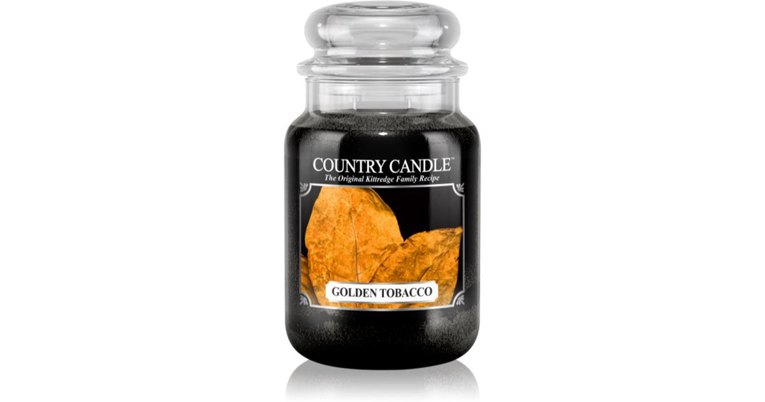 Country Candle Lumanare parfumata Golden Tobacco 680 g