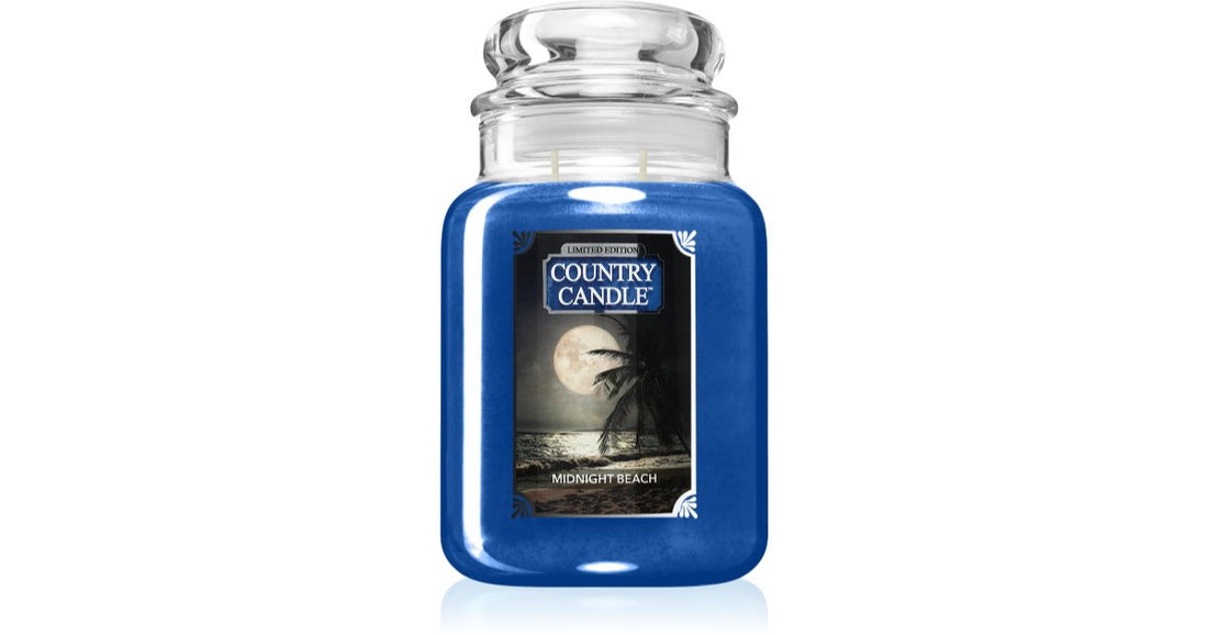 Country Candle Vela perfumada Midnight Beach 737 g