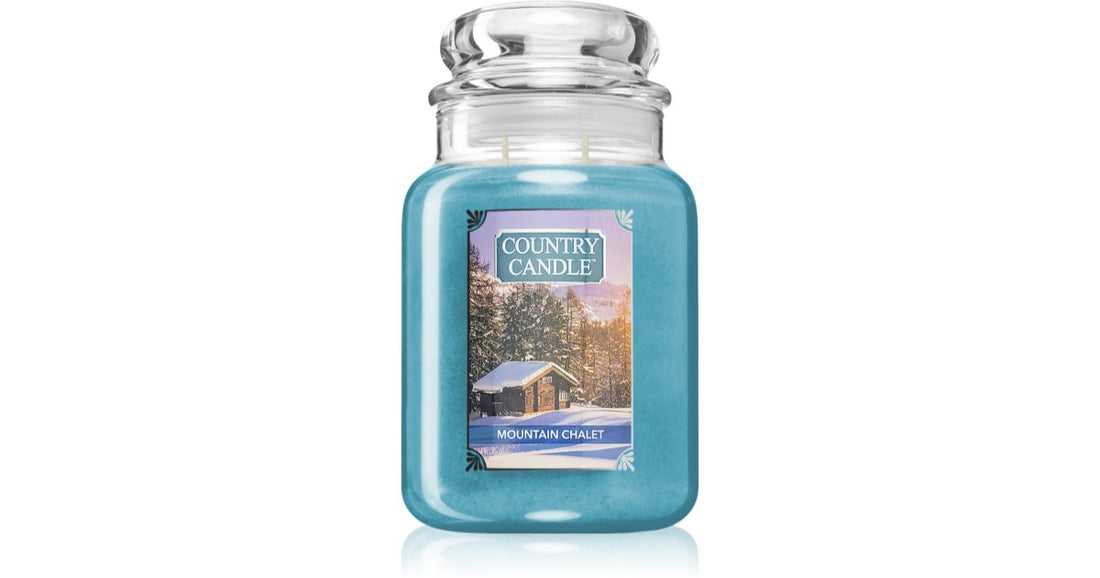 Country Candle Mountain Challet 680 g αρωματικό κερί