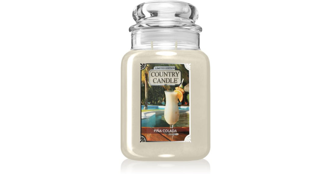 Country Candle vela perfumada Piña Colada 737 g