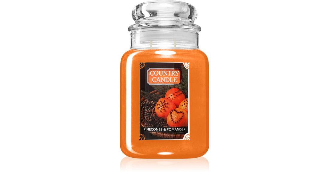 Country Candle Duftkerze „Pinecone &amp; Pomander“ 737 g