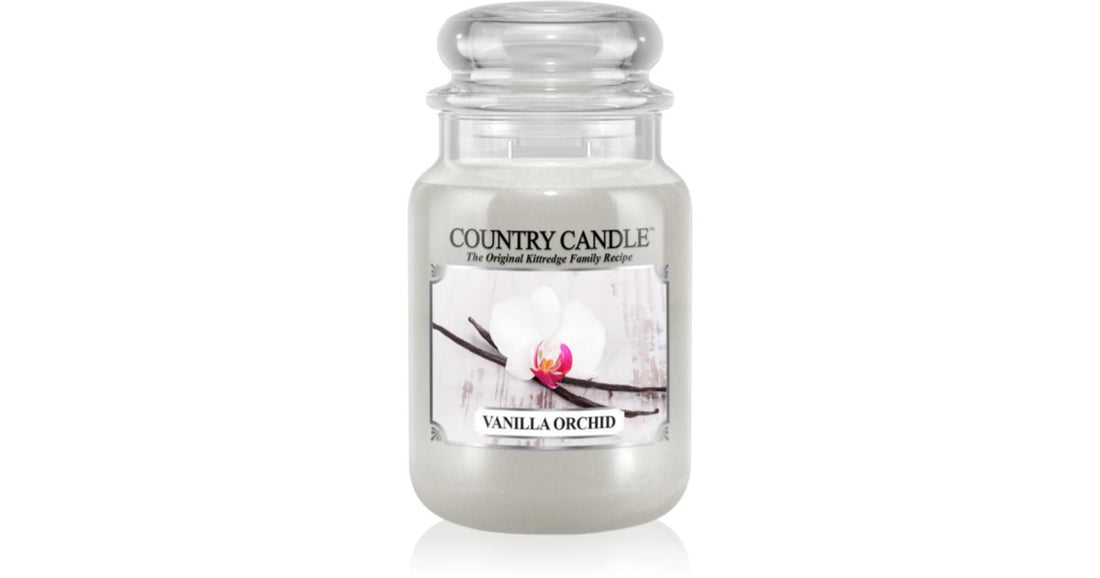 Country Candle Vanilla Orchid Scented Candle 652g