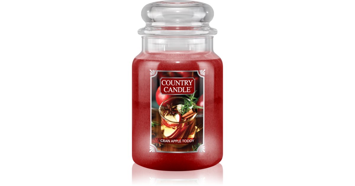 Country Candle Αρωματικό κερί Cran Apple Toddy 680g