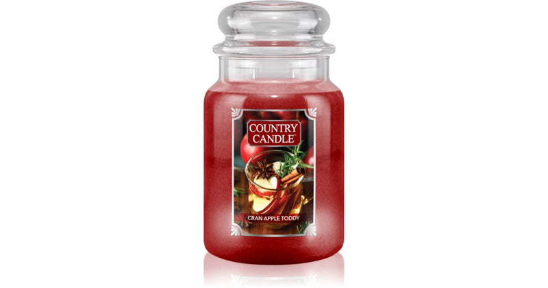 Country Candle Αρωματικό κερί Cran Apple Toddy 680g