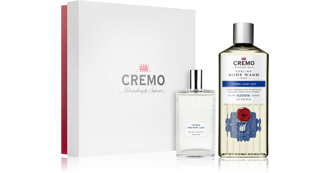 Cremo sitrus og myntesett 100ml + 473ml