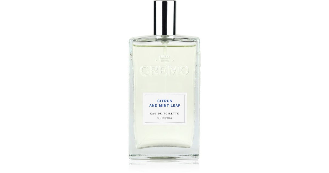 Cremo ספריי Cologne Citrus &amp; Mint Leaf או דה טואלט לגברים 100 מ&quot;ל