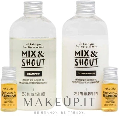 Set per tutti i tipi di capelli Mix &amp; Shout Repair Routine (sham/250ml + condit/250ml + ampoul/2x5ml)