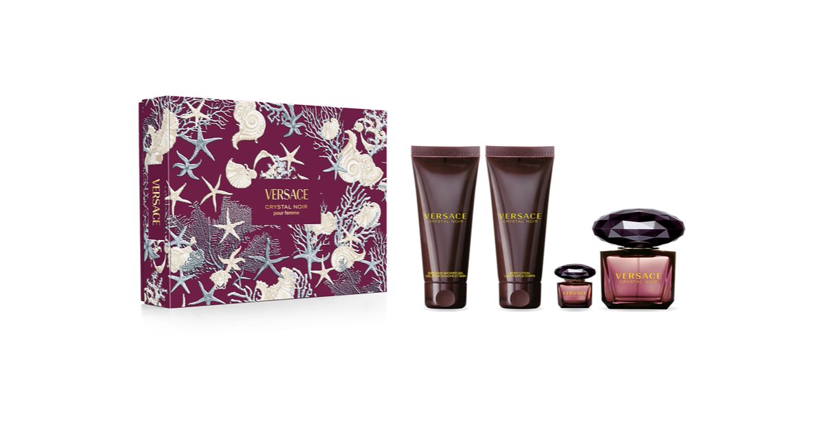Versace Crystal Noir Geschenkset für Damen