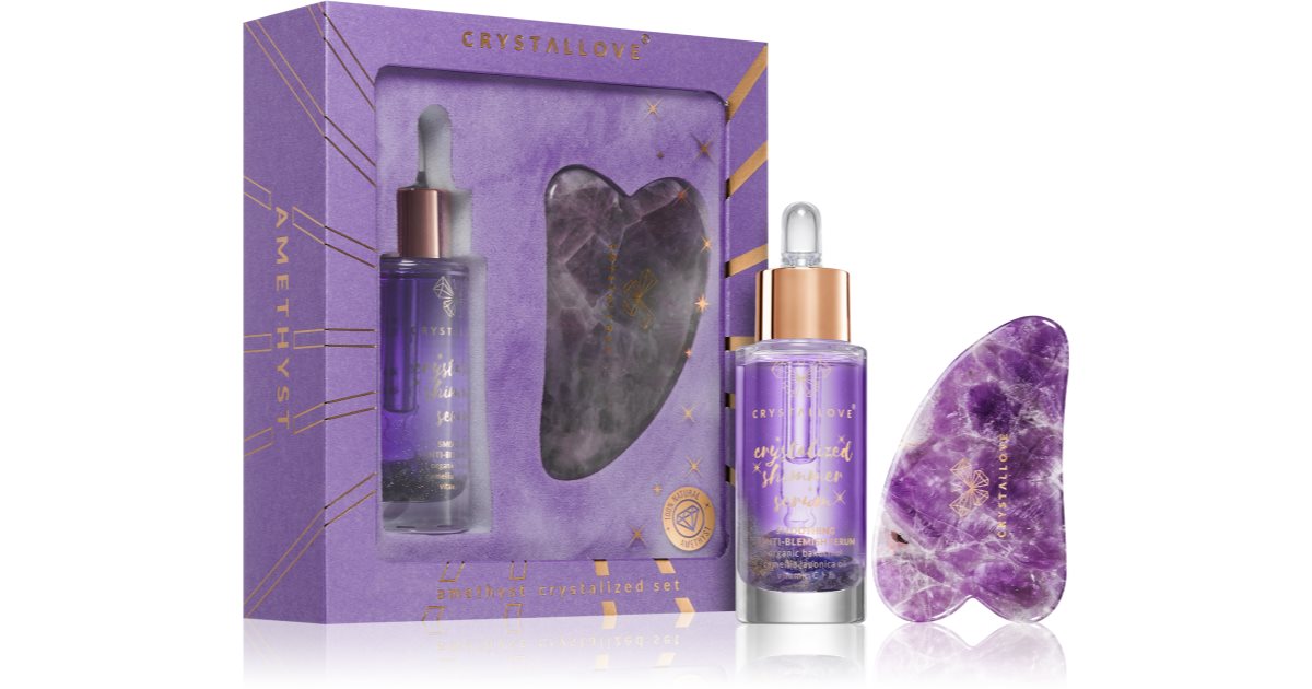 Crystallove Amethyst Crystalline Facial Care Kit 1pc