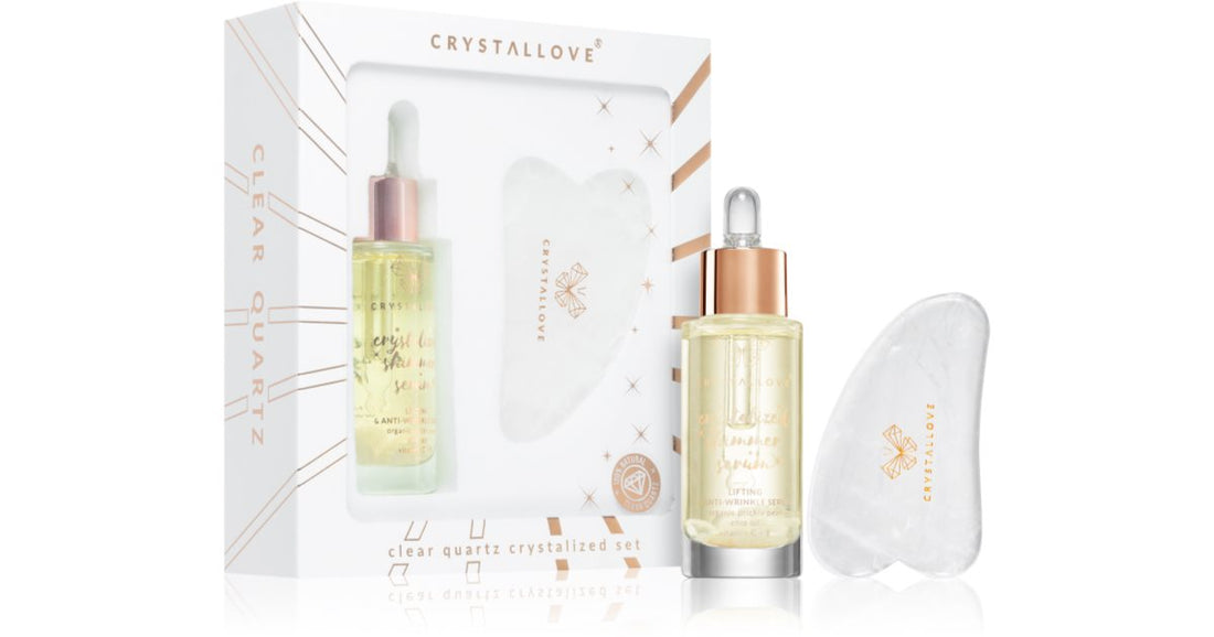 Crystallove Crystalized Quartz Kit per la cura del viso 1 pz