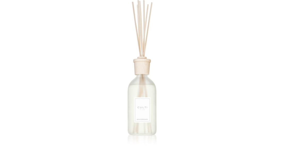 Culti Aromaverspreider in mediterrane stijl met een navulling van 250 ml