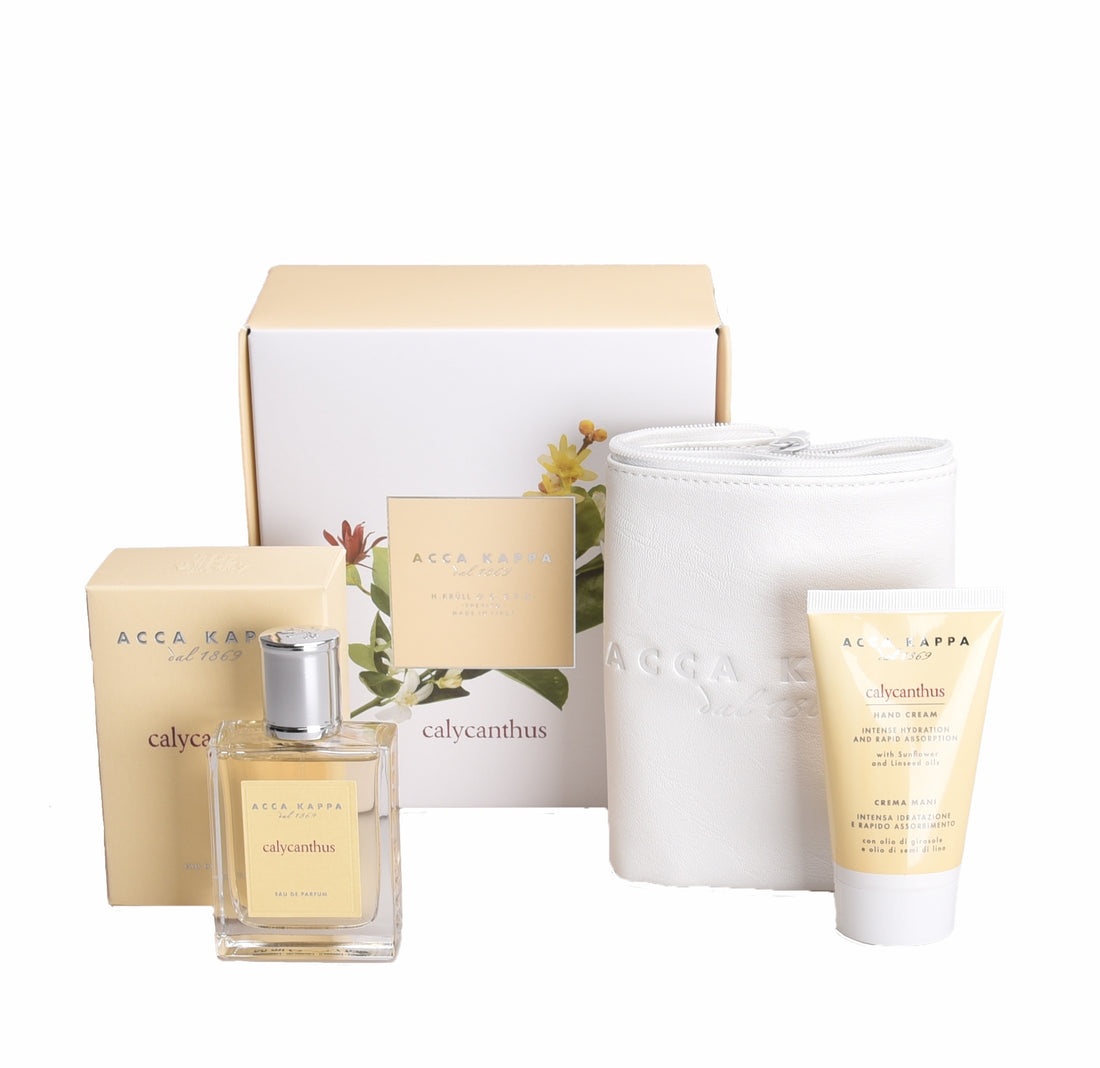 Acca Kappa Calycanthus Set (edp/50ml + c/cr/75ml + pochette)