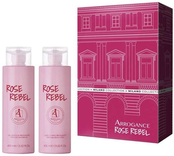 Arrogance Rose Rebel Set (sh/gel/400ml + l/crema/400ml)