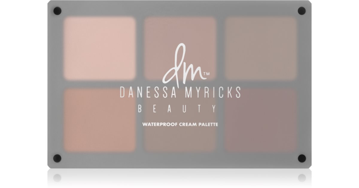 Danessa Myricks Beauty Vanntett krempalett vannavstøtende multifunksjonsfarge Essentials 6x3 g