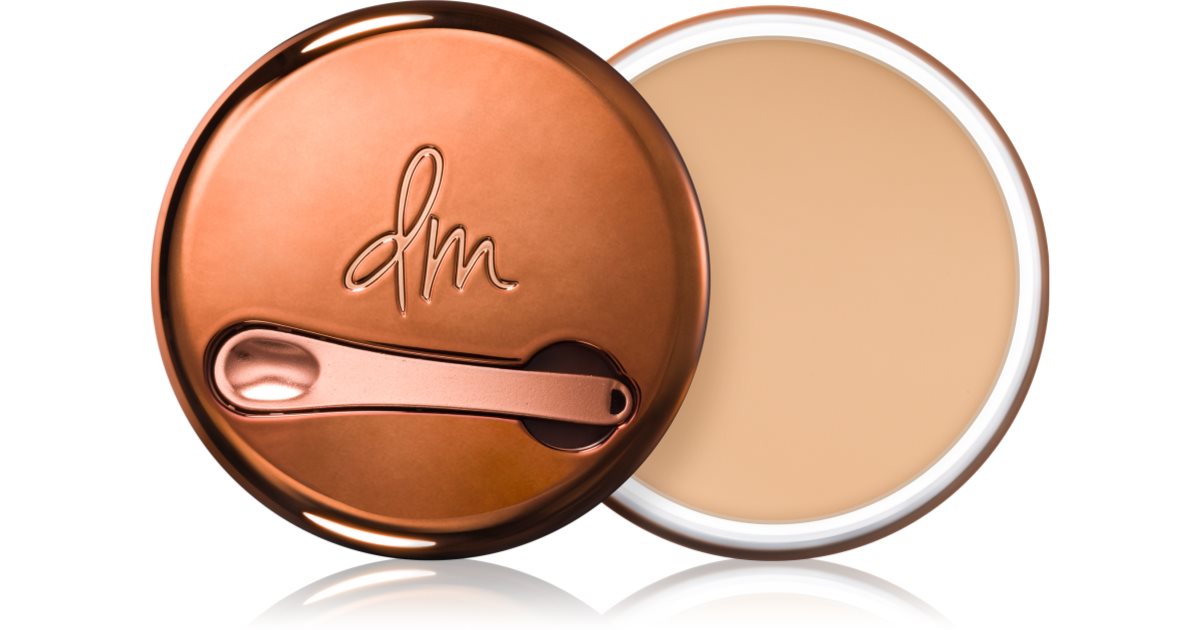 Danessa Myricks Beauty Yummy Skin Blurring kompakte Creme-Foundation, Farbe 2 – Hell mit goldenen Untertönen, 18 g