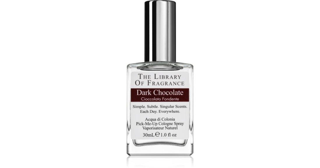 The Library of Fragrance Dark Chocolate acqua di Colonia unisex 30 ml