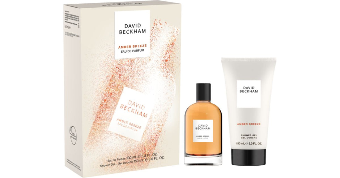 David Beckham Amber Breeze Eau De Parfum cutie cadou pentru barbati 100ml