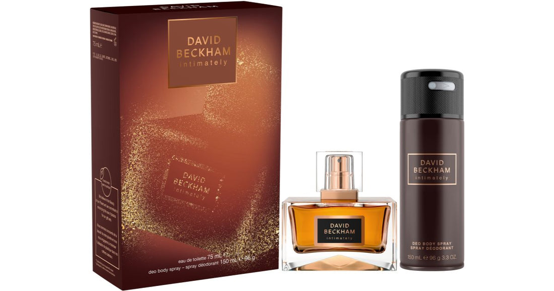 David Beckham Instinct lahjapakkaus miehille spray-deodorantilla