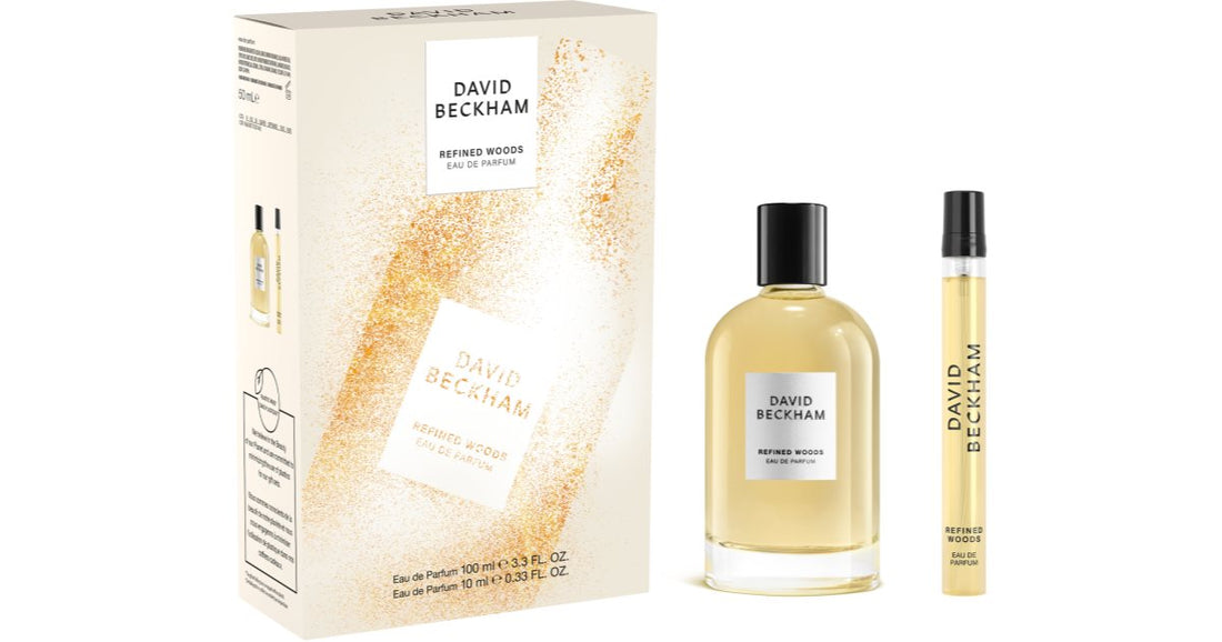 David Beckham Refined Woods geschenkdoos eau de parfum voor mannen 100ml + 10ml