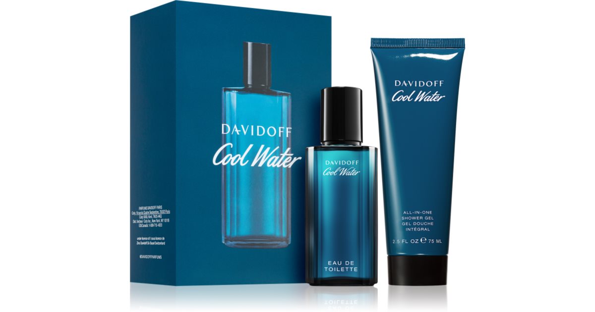 Davidoff Cool Water Eau de Toilette gaveeske for menn 40ml