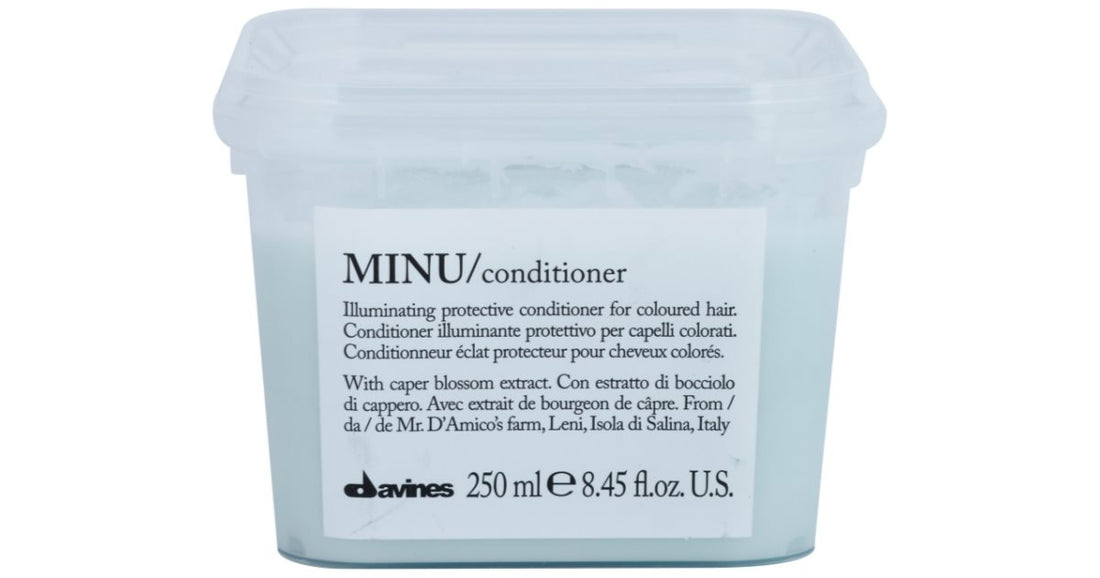 Davines Balsam protector Minu Caper Blossom pentru par vopsit 250 ml