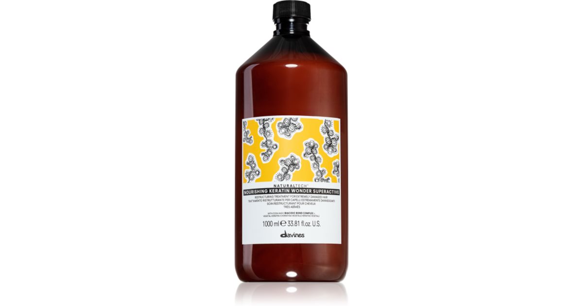 Davines Naturaltech Keratin Wonder regenerating treatment with keratin suitable for a maschera for hair 1000 ml