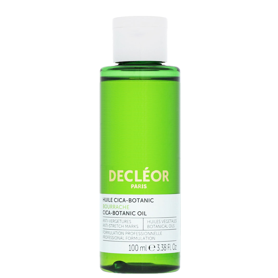 Decleor, Cica-Botanic - Bourrache, Oli essenziali, Anti-smagliature, Olio corpo, Mattina e sera, 100 ml