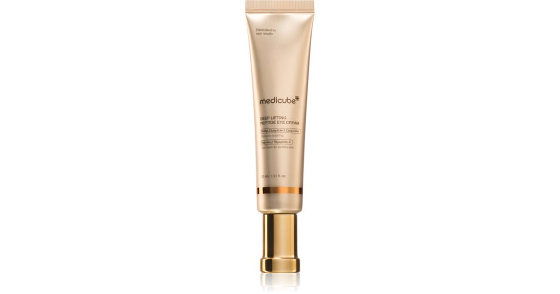 medicube Deep Lifting Peptide contorno occhi crema occhi intensa contro rughe e occhiaie 30 ml